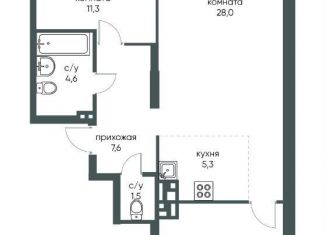 Продам 3-ком. квартиру, 81.1 м2, Новосибирская область, улица Коминтерна, 1с