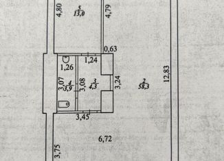 Аренда торговой площади, 82.1 м2, Хабаровский край, улица Орехова, 62