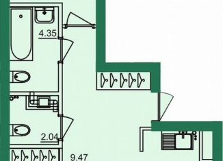 2-комнатная квартира на продажу, 60.9 м2, Владимирская область