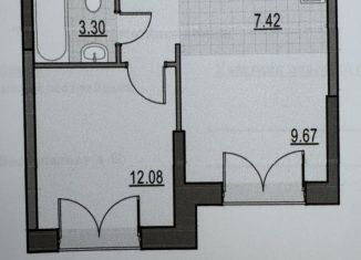 1-комнатная квартира на продажу, 37.2 м2, Москва, улица Академика Королёва, 21