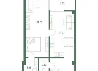 Продаю 1-ком. квартиру, 61.5 м2, Ялта