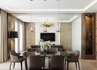 Продажа трехкомнатной квартиры, 91.3 м2, Тюмень, улица Павла Никольского, 6, ЖК Акватория