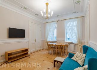 4-комнатная квартира в аренду, 90 м2, Москва, Богословский переулок, 3, метро Тверская