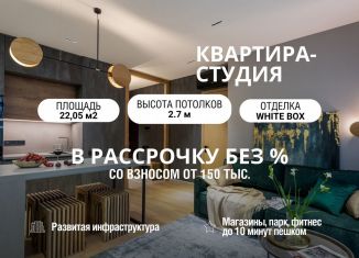 Квартира на продажу студия, 20.6 м2, село Михайловка, Новоуфимская улица, 13