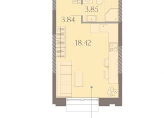 Продам квартиру студию, 26.1 м2, Москва, ЖК Дмитровское небо