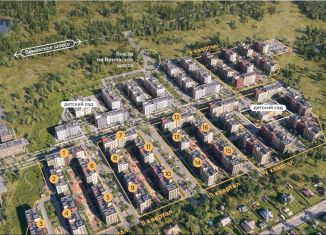 Продаю 1-ком. квартиру, 39.6 м2, посёлок Молодёжный