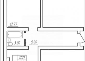 Продажа однокомнатной квартиры, 49 м2, посёлок Мичуринский