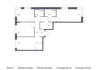 Продажа 4-комнатной квартиры, 76.5 м2, Москва, Молжаниновский район