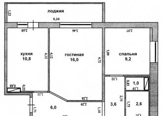 Продается двухкомнатная квартира, 49.2 м2, Ульяновск, улица Карбышева, ЖК Мечта