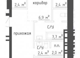 Продаю 3-ком. квартиру, 97.1 м2, Самара, Галактионовская улица, метро Алабинская