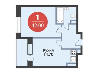 Продаю 1-комнатную квартиру, 42 м2, Москва, район Лефортово