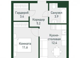 Продается 1-ком. квартира, 36.5 м2, Челябинская область, Спортивная улица