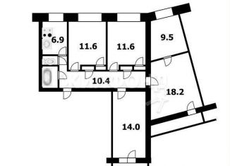 Продаю комнату, 27.7 м2, Новосибирск, Киевская улица, 20, метро Площадь Маркса