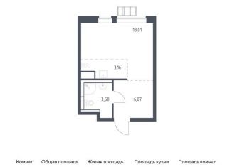 Продается квартира студия, 25.7 м2, поселение Рязановское, ЖК Алхимово, жилой комплекс Алхимово, 14