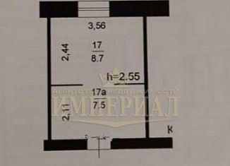 Продаю комнату, 16.2 м2, Йошкар-Ола, Кирпичная улица, 3, микрорайон Кирзавод