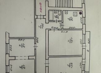 Трехкомнатная квартира на продажу, 75.6 м2, Моздок, Юбилейная улица, 13