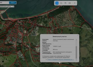 Продается земельный участок, 9.6 сот., поселок Заостровье, Звёздная улица, 1