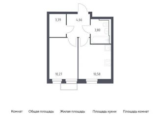 Продается 1-ком. квартира, 32.7 м2, Московская область, жилой комплекс Квартал Строгино, к2