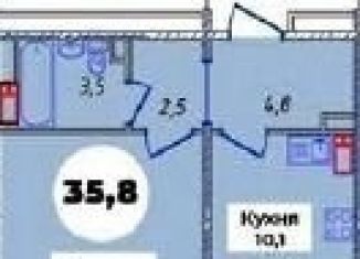 Продается однокомнатная квартира, 35.8 м2, Улан-Удэ