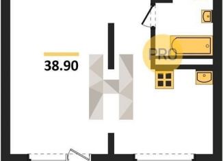 Продается 1-ком. квартира, 38.9 м2, Обь, Геодезическая улица, 6Вк2