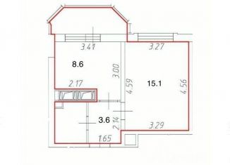 Продается однокомнатная квартира, 31.2 м2, Мурино, Петровский бульвар, 11к1, ЖК Гринландия