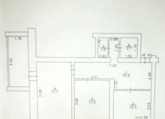 Продам 2-ком. квартиру, 59.9 м2, Омутнинск, улица 30-летия Победы, 35