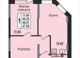 Продаю 1-ком. квартиру, 46 м2, Ногинск, 7-я Черноголовская улица, 17