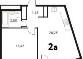 Продается 1-комнатная квартира, 40.9 м2, Пушкино, Школьная улица, 28к2