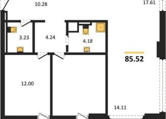 Продаю двухкомнатную квартиру, 85.5 м2, Симферополь, улица Караманова, 2Ак1