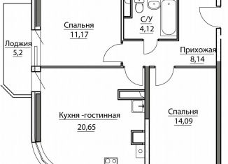 Продается 2-ком. квартира, 63.4 м2, Ярославская область