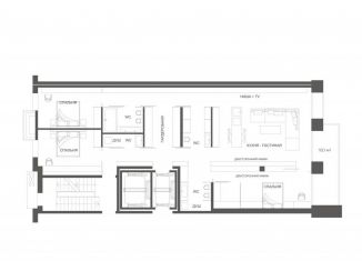 Продам 3-ком. квартиру, 171.2 м2, Санкт-Петербург, Эсперова улица, 8