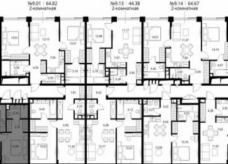 Продаю 2-комнатную квартиру, 66.2 м2, Москва, ЖК Сити Бэй, Волоколамское шоссе, 95/1к3