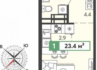 Продаю квартиру студию, 23.4 м2, Пензенская область