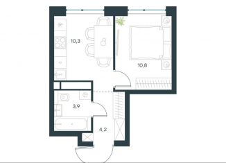 Продаю однокомнатную квартиру, 29.2 м2, Москва, район Очаково-Матвеевское