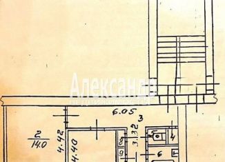 Продам 2-ком. квартиру, 47.9 м2, Ленинградская область, улица Механизаторов, 7А