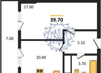 Продается 1-ком. квартира, 39.7 м2, село Мирное