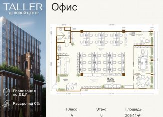 Продам офис, 209.44 м2, Москва, ЮАО, Жуков проезд, 8с3