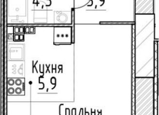 Продается квартира студия, 26 м2, Санкт-Петербург, Центральный район, улица Моисеенко, 10