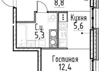 Продаю 1-комнатную квартиру, 43.7 м2, Санкт-Петербург, Центральный район, улица Моисеенко, 10Ж