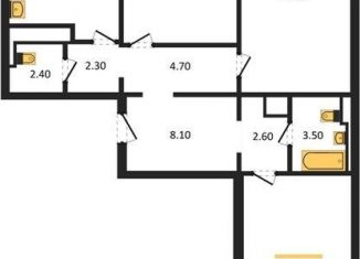 Продам 3-комнатную квартиру, 91.4 м2, Воронеж, Центральный район, улица Загоровского, 13к2