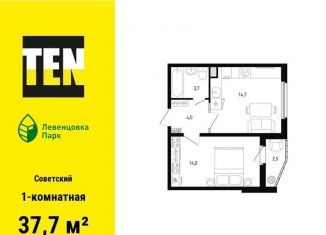 Продажа 1-комнатной квартиры, 37.7 м2, Ростов-на-Дону, Советский район, проспект Маршала Жукова, 11