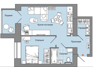 Продаю 1-комнатную квартиру, 43 м2, село Первомайский