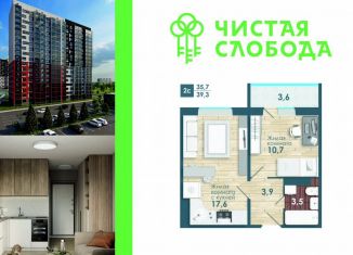 Продажа 2-ком. квартиры, 35.3 м2, Новосибирская область, Спортивная улица, 43