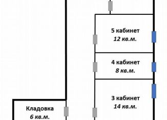 Продается офис, 106 м2, Липецкая область, улица Нестерова, 8