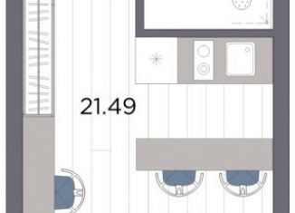 Продажа квартиры студии, 24.2 м2, Санкт-Петербург, метро Ладожская, Магнитогорская улица, 51литЗ