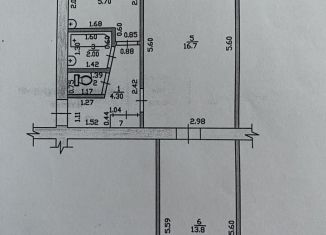 Сдаю в аренду 2-комнатную квартиру, 44 м2, Тамбов, Елецкая улица, 58