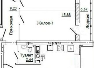 Продается 2-ком. квартира, 85.6 м2, Смоленск, улица Крупской, 54Б