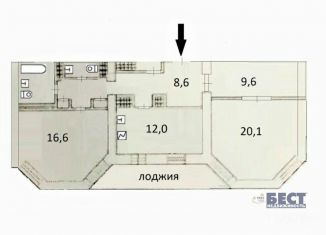 Продажа 2-комнатной квартиры, 78.4 м2, Москва, Конаковский проезд, 8к2, Головинский район