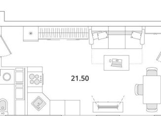 Квартира на продажу студия, 30.2 м2, Санкт-Петербург, метро Комендантский проспект, Планерная улица, 99