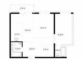 Продаю 3-ком. квартиру, 67.7 м2, Иркутск